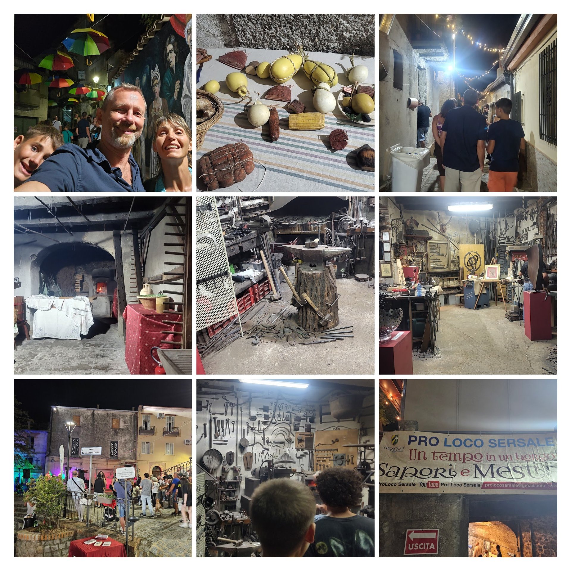 Sersale festival collage