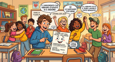 SI!!!!!!! L’Intelligenza Artificiale came out for our Italian Leaving Cert!!